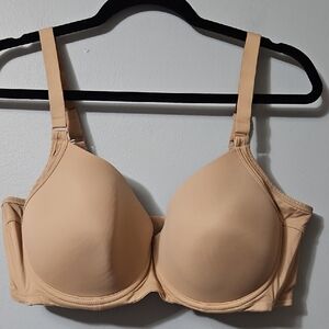 Modern Movement Women's Underwire Tan Full Coverage Bra Size 38D
